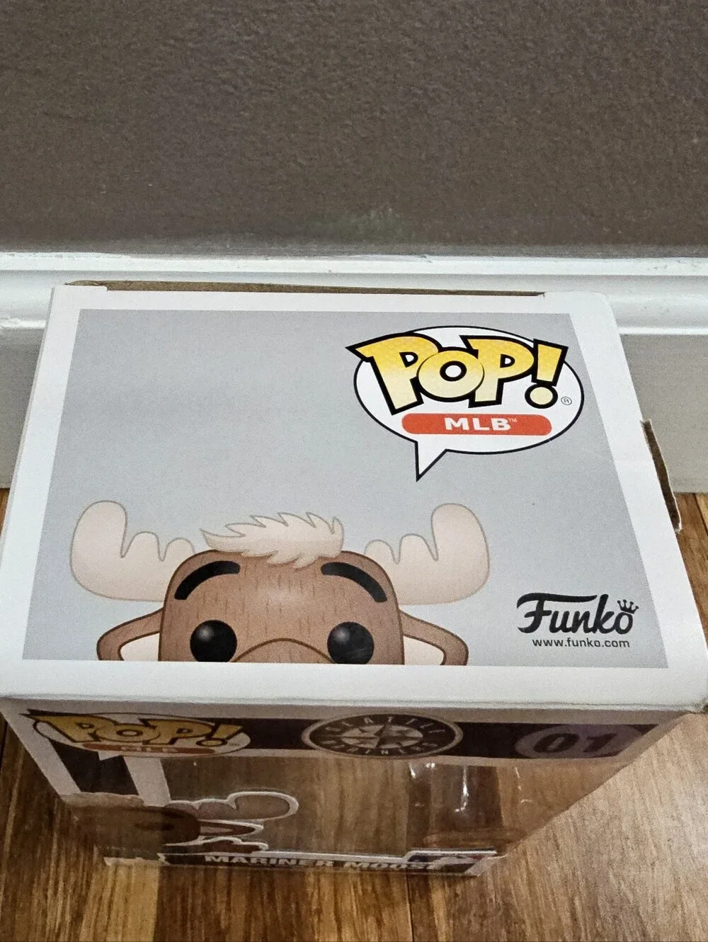 Mariner Moose Seattle Mainers Green Jersey Mascot - MLB Baseball Funko POP! #01